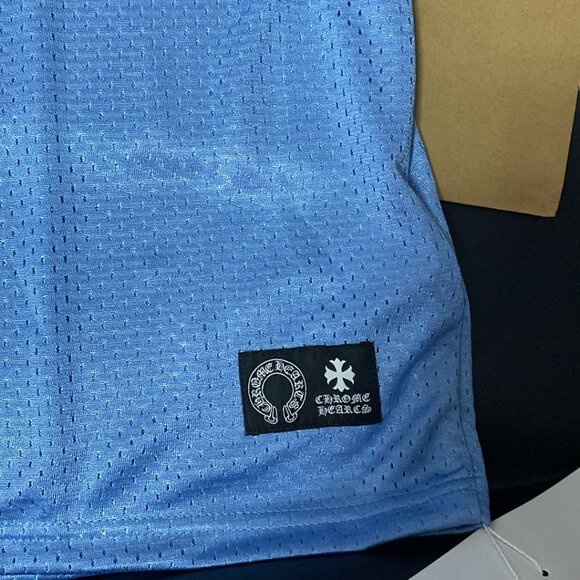 Chrome Hearts Mesh Warmup Jersey Baby Blue - Picture 3 of 6